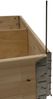 Stapelbares Hochbeet 80x60x19,5 cm aus naturbelassenem Holz mit verzinkten Scharnieren – modular erweiterbar durch Klappverbindung, ideal für Garten und Terrasse Bild 2