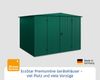 Hörmann Ecostar Metall-Gerätehaus Trend mit Satteldach Typ 3, 238x303 cm , moosgrün, 7,2 m²,2-flüglige Tür Bild 4