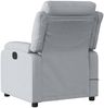 vidaXL Massagesessel Hellgrau Stoff 373474 Bild 4
