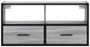 vidaXL TV-Schrank Grau Sonoma 80x31x39,5 cm Holzwerkstoff und Metall 848922 Bild 4