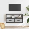 vidaXL TV-Schrank Grau Sonoma 80x31x39,5 cm Holzwerkstoff und Metall 848922 Bild 3