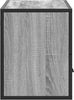 vidaXL TV-Schrank Grau Sonoma 80x31x39,5 cm Holzwerkstoff und Metall 848922 Bild 5