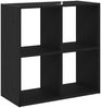 vidaXL Bücherregal Schwarz Eichen-Optik 68,5 x 32 x 68,5 cm 868060 Bild 5