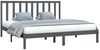 vidaXL Massivholzbett Grau Kiefer 200x200 cm [3105182] Bild 3