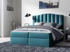 Mirjan24 Boxspringbett Moriba,, Blau, 180x200 cm, Plüsch Bild 2