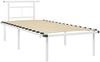 vidaXL Bettgestell Weiß Metall 90x200 cm [324821] Bild 2