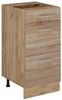 Küchenunterschrank R-Line Sonoma 40 cm mit Schubladen, ohne Arbeitsplatte Vicco Bild 5