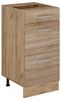 Küchenunterschrank R-Line Sonoma 40 cm mit Schubladen, ohne Arbeitsplatte Vicco Bild 4