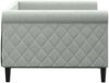 vidaXL Tagesbett Hellgrau 90x190 cm Samt 354257 Bild 4