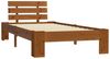vidaXL Bettgestell Honigbraun Massivholz Kiefer 100×200 cm [283179] Bild 2