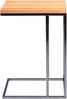 M2 Kollektion 'Odis' Beistelltisch, Kernbuche, Silber, 38 x 62 x 43 cm Bild 4