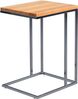 M2 Kollektion 'Odis' Beistelltisch, Kernbuche, Silber, 38 x 62 x 43 cm Bild 2