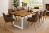 Esstisch Baumkante massiv Akazie natur 160 x 85 weiß NIAH 141096912 Bild 3