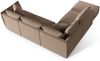 Micadoni Modulares Ecksofa Chris 4-Sitzer Links Samt Hellbraun Bild 4