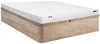 Vente-unique - ZEUS Mattress and bed base set Holz, PlatteStoffStoff Beige - B 140 cm x H 30 cm15 cm x L 190 cm Bild 1