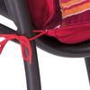 Prato Polsterauflage Sesselauflage Gartenstuhl PE 50 x 100 x 8 cm Rot Bild 4