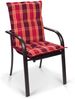 Prato Polsterauflage Sesselauflage Gartenstuhl PE 50 x 100 x 8 cm Rot Bild 2