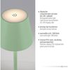 JUST LIGHT LED Außen-Tischleuchte JUST LIGHT LED-Akku-Tischleuchte 19250-43 grün, 2,5 W, 320 lm, 3000 K Bild 3