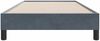 vidaXL Bettgestell ohne Matratze Dunkelgrau 90x210 cm Samt 4101338 Bild 5