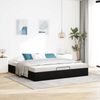 vidaXL Ottoman-Bett ohne Matratze Schwarz 200x200 cm Samt 3310987 Bild 3