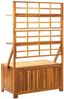 vidaXL Aufbewahrungstruhe mit Rankgitter 99x55x160cm Massivholz Akazie 311881 Bild 5