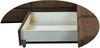Wohnero24 - Höchste Qualität - Modernes Ecksofa PAVONE 2 - 260 x 193 cm – Chenille Stoff – Schlaffunktion 190 x 125 cm & Bettkasten - Dunkelbraun Bild 4