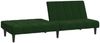 vidaXL Schlafsofa 2-Sitzer Dunkelgrün Samt 375843 Bild 4