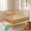 Buymax Spannbettlaken Babybett Kinderbett 60x120cm 70x140cm, Jersey 100% Baumwolle, Gummizug: Rundumgummi, (1 Stück), bis 15 cm Matratzenhöhe, weich, atmungsaktiv, hautfreundlich Bild 2
