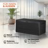 Auflagenbox "Holzoptik" klappbar Deckel 120x46x57cm Bild 4
