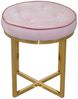 Sitzhocker "Sandro" rose Bild 3