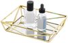 Navaris Organizer Serviertablett Parfum Tabletten Organizer Schmucktablett (1 St), Spiegeltablett 20x14x4,5cm - Deko Tablett Ablage rechteckig klein Bild 4