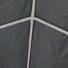 vidaXL Partyzelt PE 6x12 m Grau 275270 Bild 5