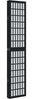 vidaXL 6-tlg. Paravent Schwarz Massivholz Paulownia 358780 Bild 5