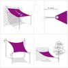 vidaXL Sonnensegel Oxford-Gewebe Rechteckig 2,5x3,5 m Taupe 135426 Bild 5