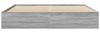 vidaXL Bettgestell ohne Matratze Grau Sonoma 180x200 cm Holzwerkstoff 3295637 Bild 5