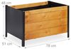 Relaxdays Hochbeet Holz Bild 5