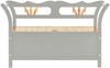 vidaXL Sitzbank Grau 107x45x75,5 cm Massivholz Tanne 351775 Bild 3
