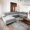 Masseno Ecksofa CASONE mit Schlaffunktion U-Form, Sofa mit Bettkasten Bild 2