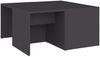 vidaXL Couchtische 4 Stk. Grau 33x33x33 cm Holzwerkstoff 806815 Bild 2