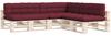 vidaXL Palettensofa-Kissen 7 Stk. Weinrot 314597 Bild 2