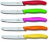Victorinox | Tomatenmesser Set | Swissclassic | rund & wellig | bunte Auswahl | Klingenlänge: 11 cm | ideal für müheloses Schneiden von Tomaten und Gemüse Bild 4