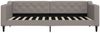vidaXL Tagesbett Taupe 90x200 cm Stoff 354164 Bild 3
