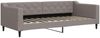 vidaXL Tagesbett Taupe 90x200 cm Stoff 354164 Bild 2
