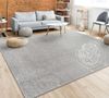 Paco Home Teppich Porto 890, rechteckig, Höhe: 13 mm, Kurzflor, Uni-Farben, ideal im Wohnzimmer & Schlafzimmer Bild 2