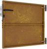 vidaXL Gartentor 85x75 cm Cortenstahl 153256 Bild 5