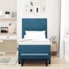 vidaXL Boxspringbett mit Kopfteil Dunkelblau 200 x 80 cm Samt 3344478 Bild 3