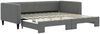 vidaXL Tagesbett Ausziehbar Dunkelgrau 100x200 cm Stoff 3196584 Bild 2