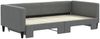 vidaXL Tagesbett Ausziehbar Dunkelgrau 100x200 cm Stoff 3196584 Bild 3