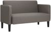 vidaXL Zweisitzer-Sofa Hellgrau 109 cm Cordstoff 4100522 Bild 2