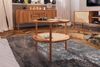 Beistelltisch Tisch SAGA Buche massiv 70x70 cm Bild 2